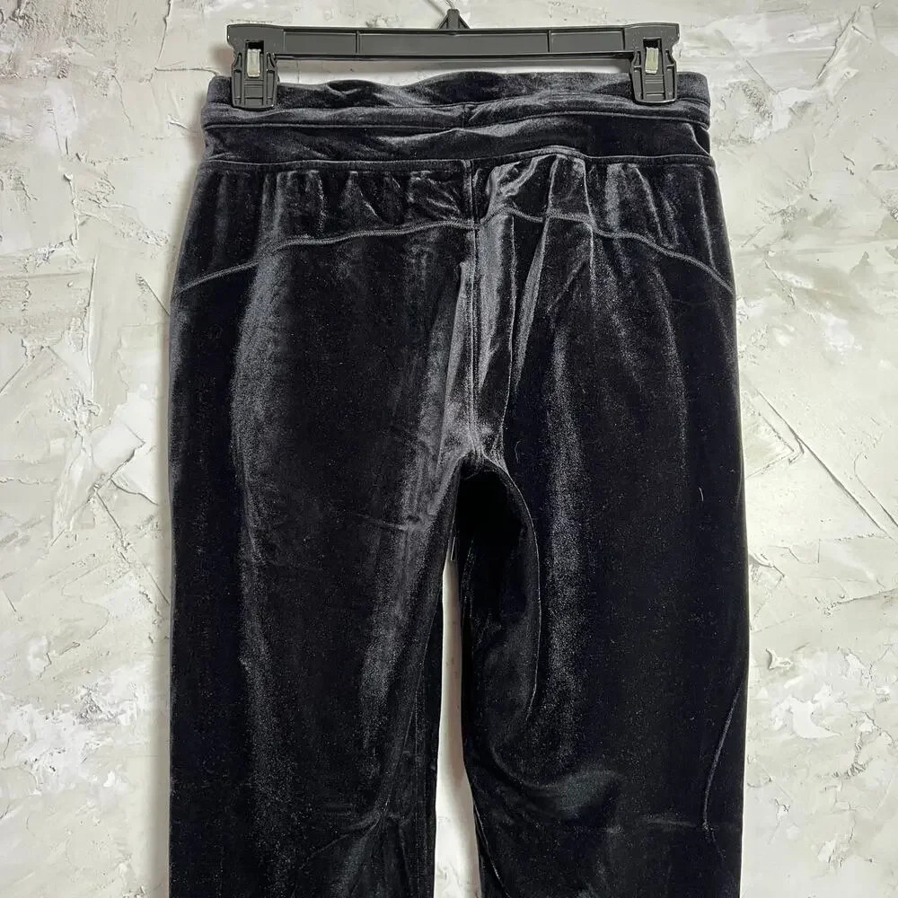 Lululemon Ready to Crush Velour Joggers SIZE 4 Black Plush Athleisure